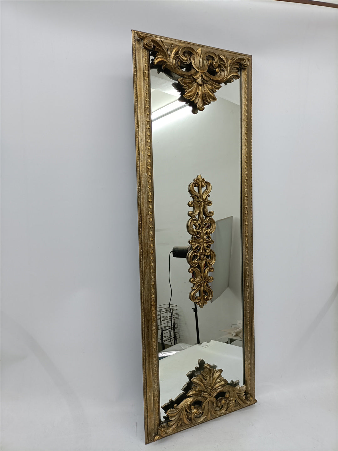 Romance Rustic Gold Mirror Panel