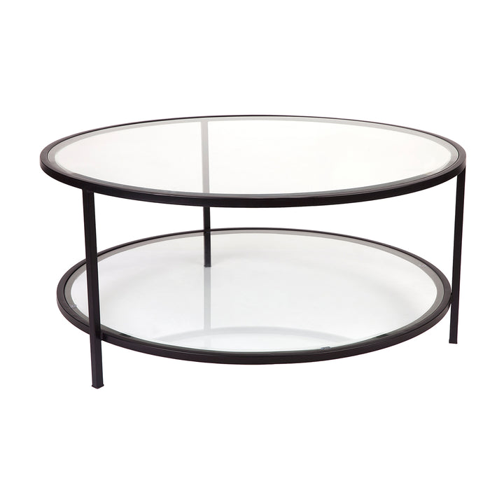 Cocktail Glass Round Coffee Table