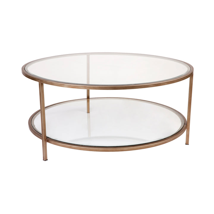 Cocktail Glass Round Coffee Table