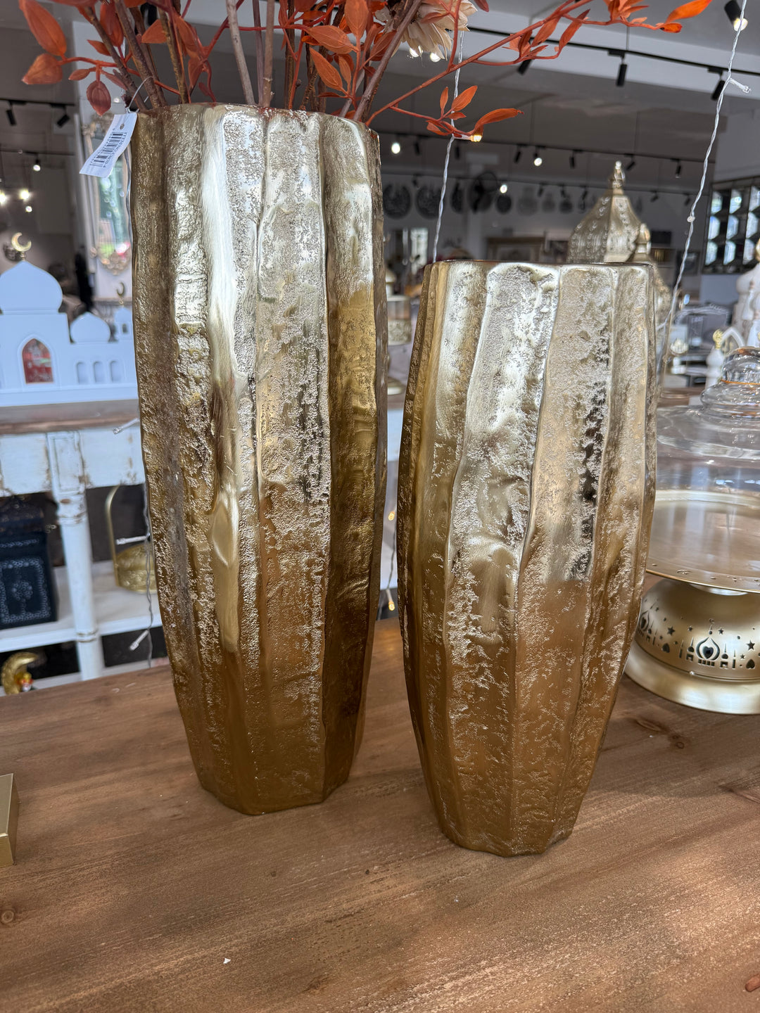 Georgia Gold Vases