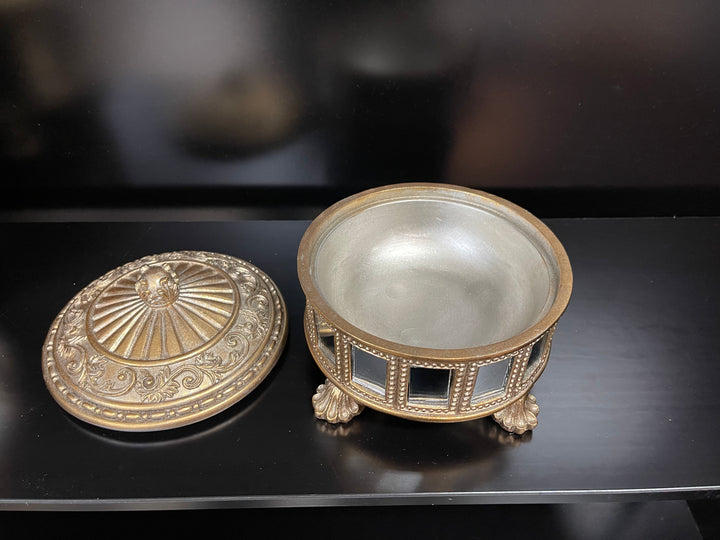 Golden Mirror Storage Box’s
