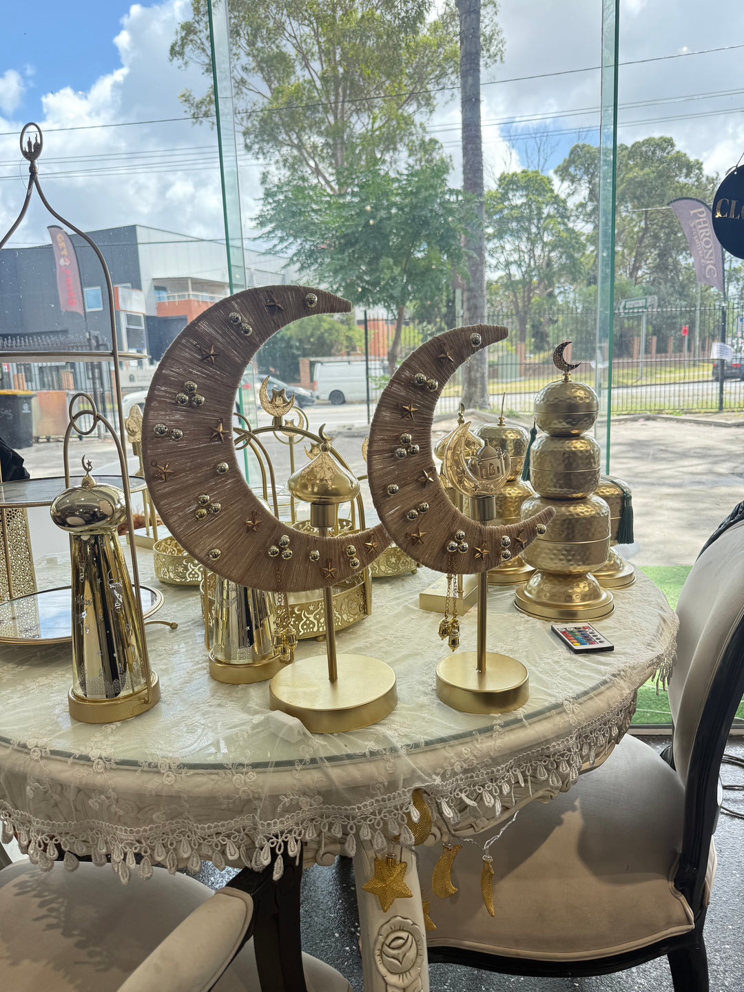Woven Bells Moon
