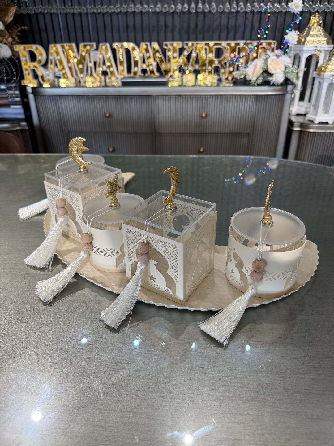 Crescent Serving Tray