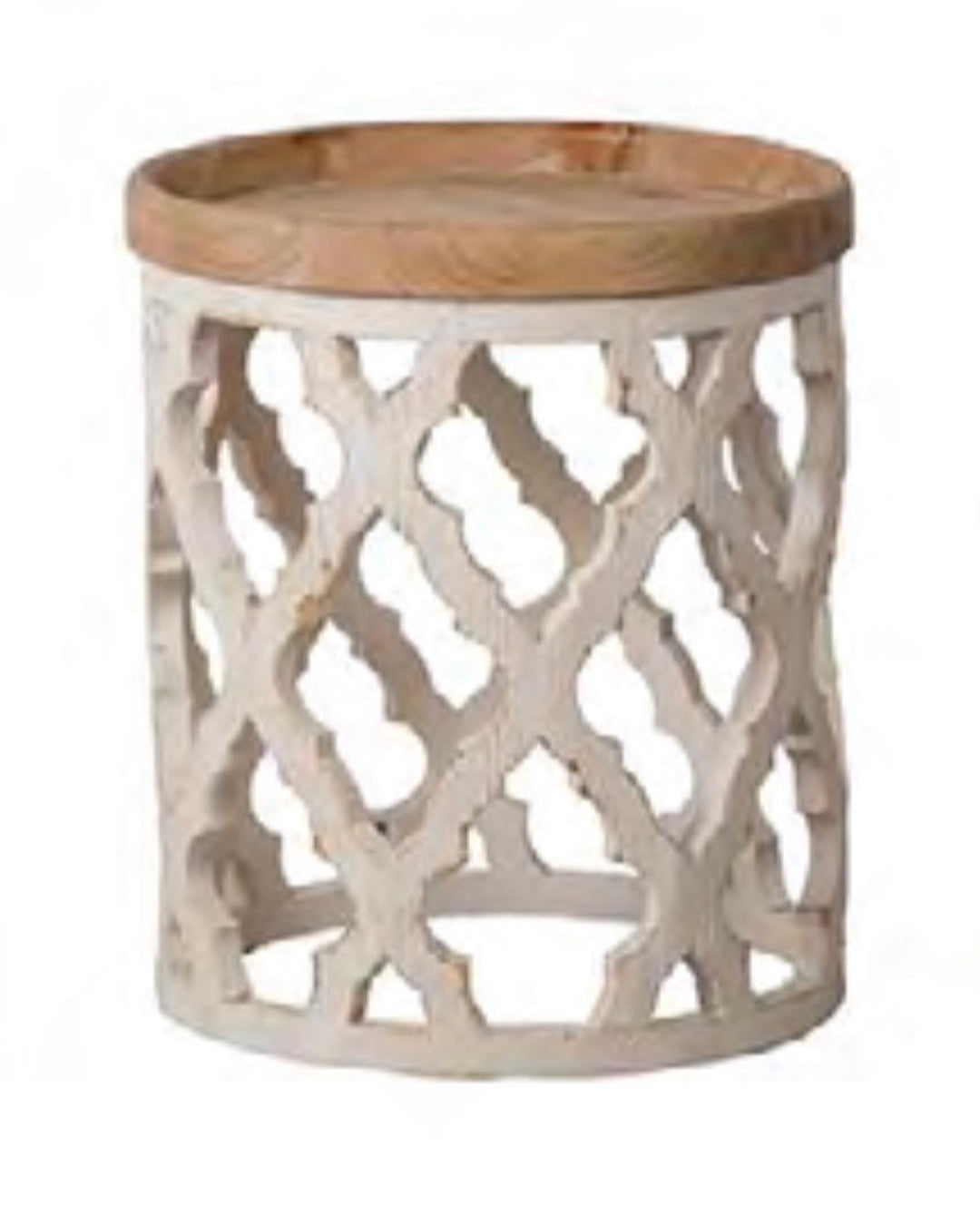 Farmhouse Wood Sidetable