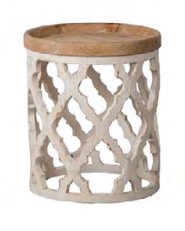 Farmhouse Wood Sidetable