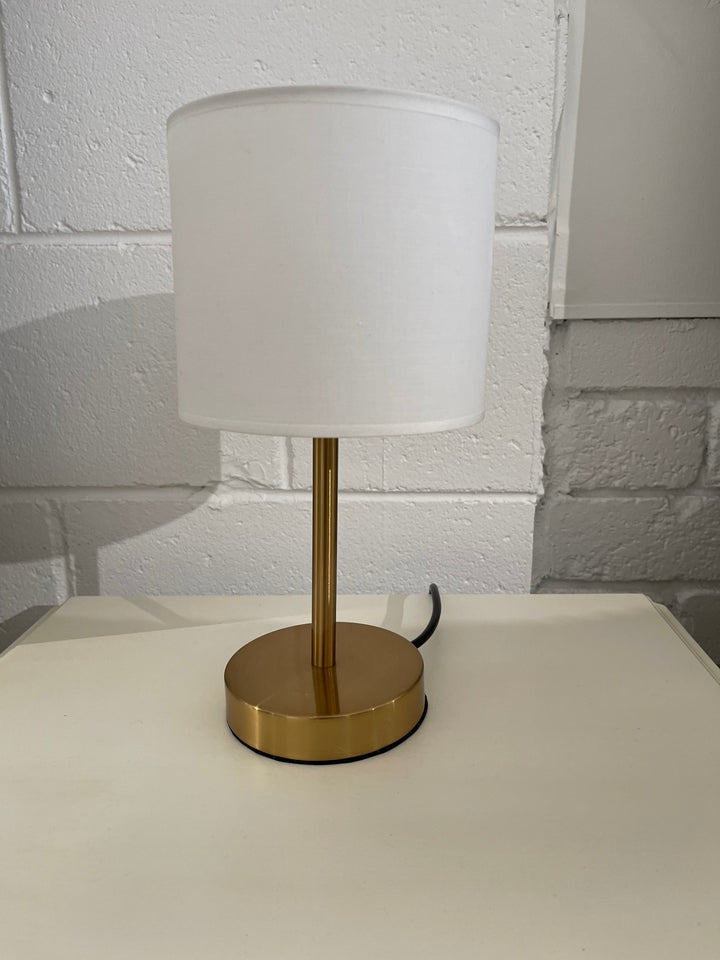 Mini velour table lamp