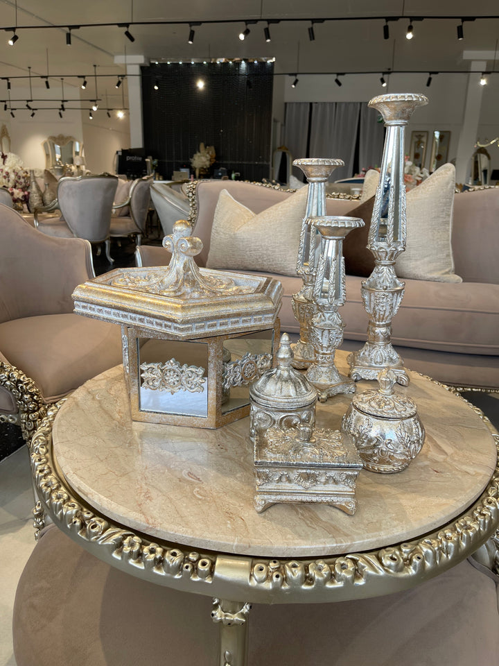 Victorian Champagne Candle Holders