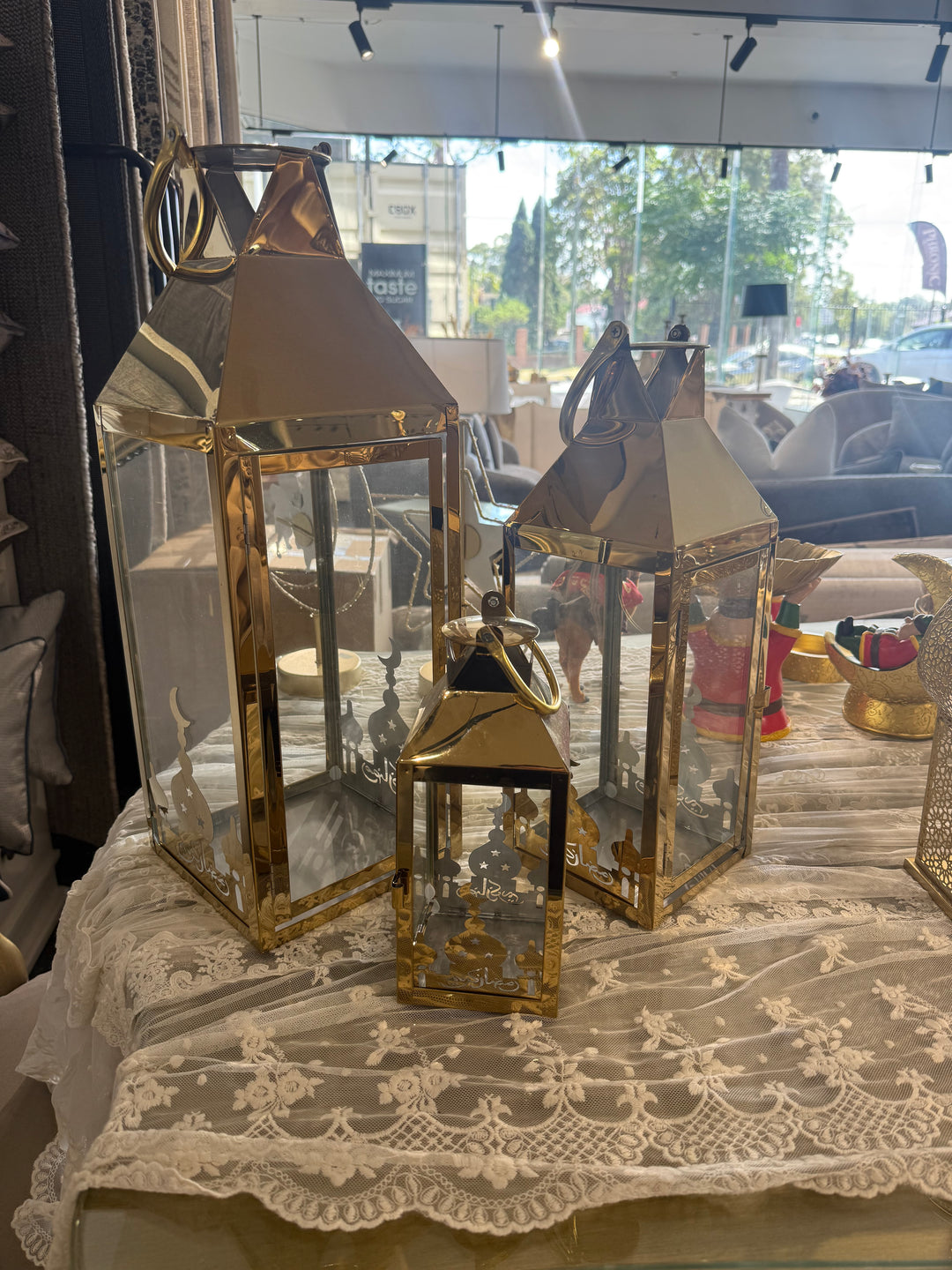 Mosque Themed Lanterns Set