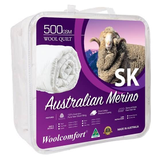 Australian Made Quilts- Queen Bed