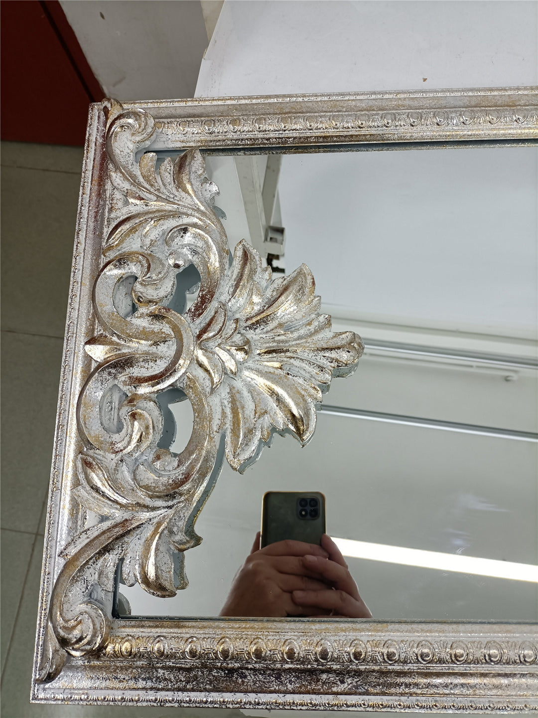Romance Mirror Champagne Panel