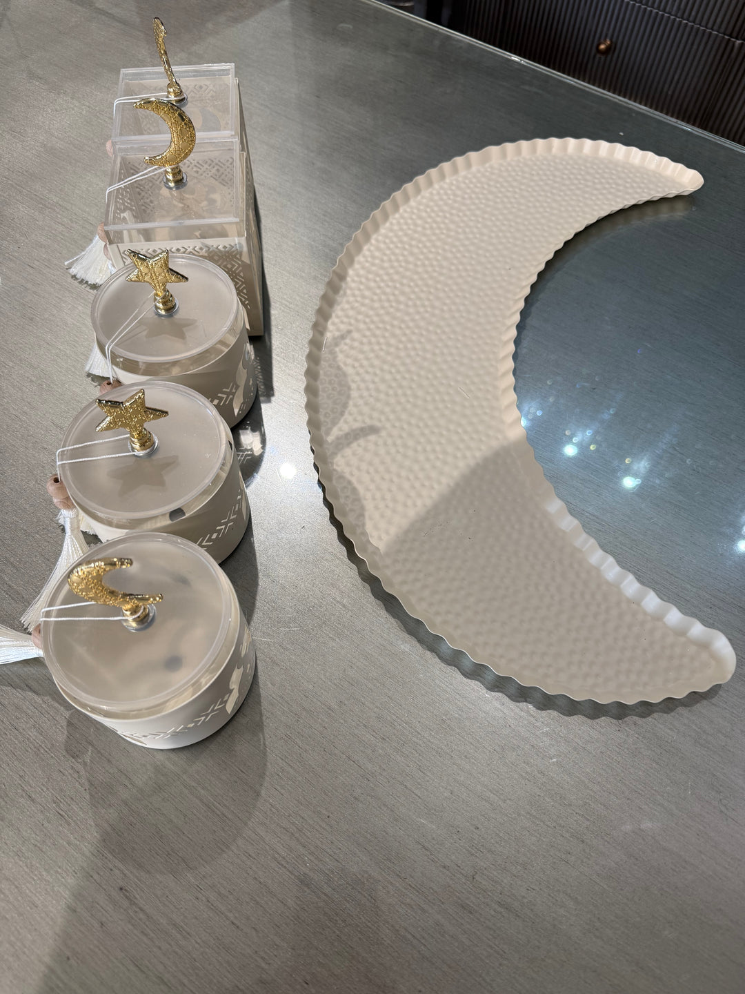 Crescent Serving Tray