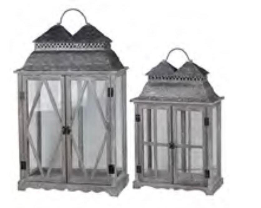 Silver Scape Lanterns