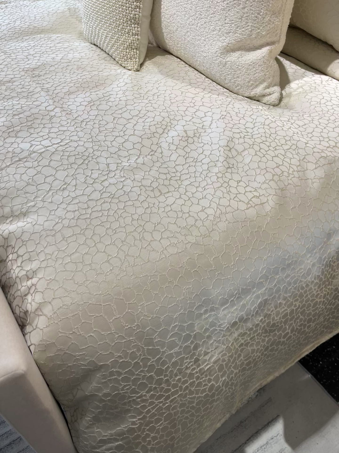 Pearly Champagne Quilt Cover Set