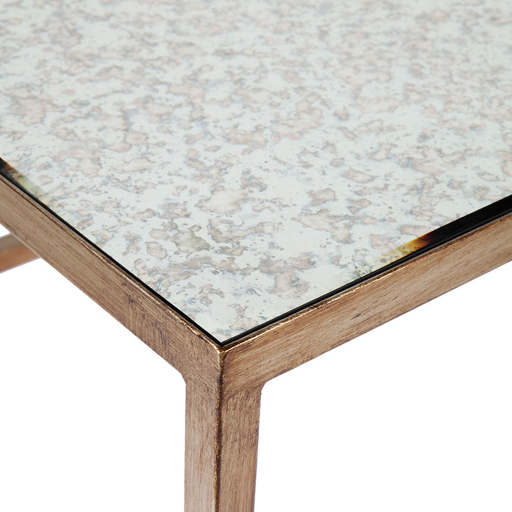Cocktail Mirrored Nesting Coffee Tables