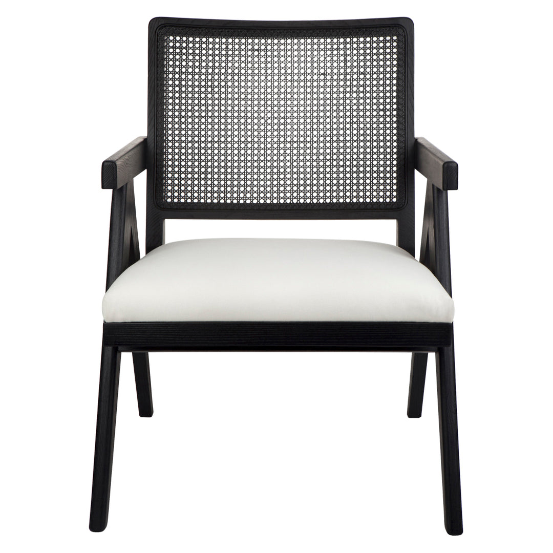 The Imperial Black Rattan Arm Chair