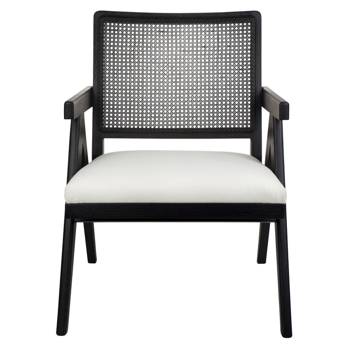 The Imperial Black Rattan Arm Chair