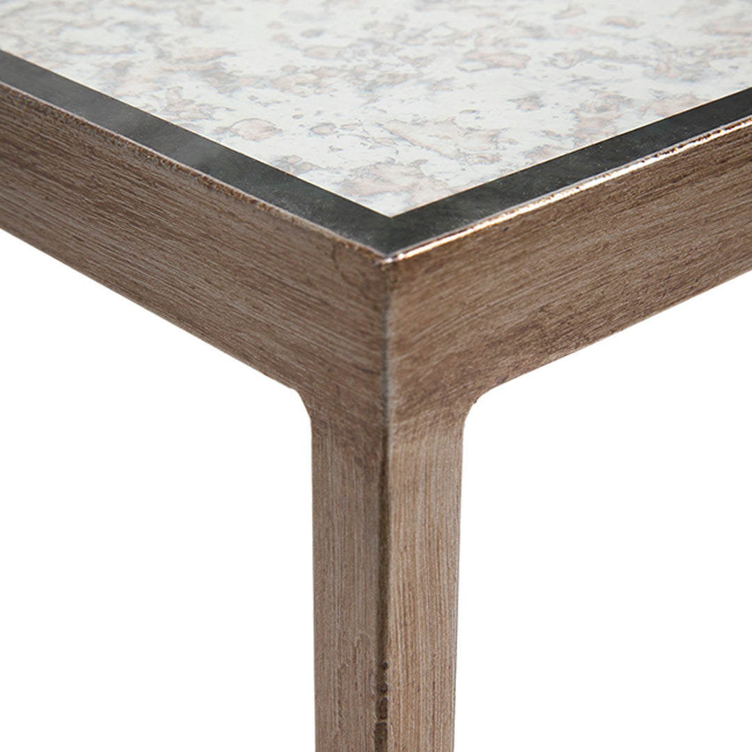 Cocktail Mirrored Console Table