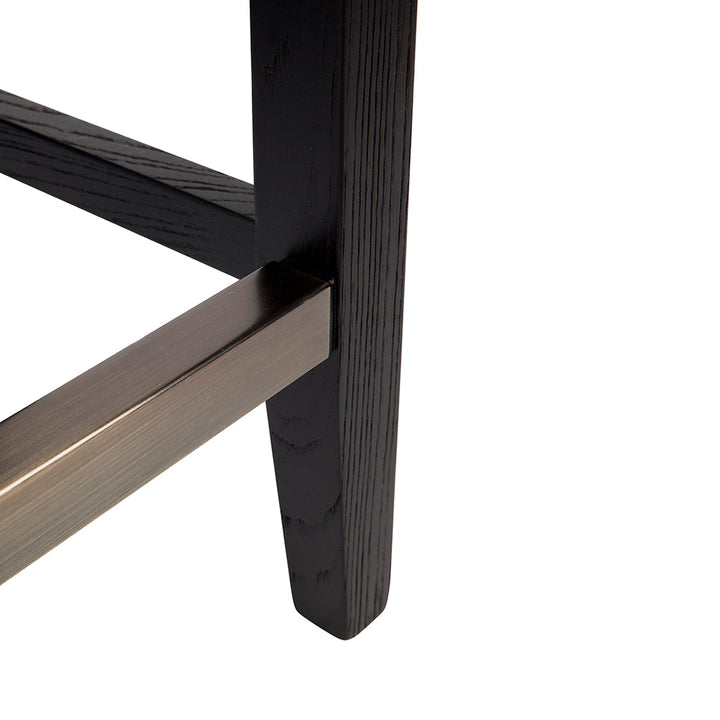 Canyon Black Bar Stool