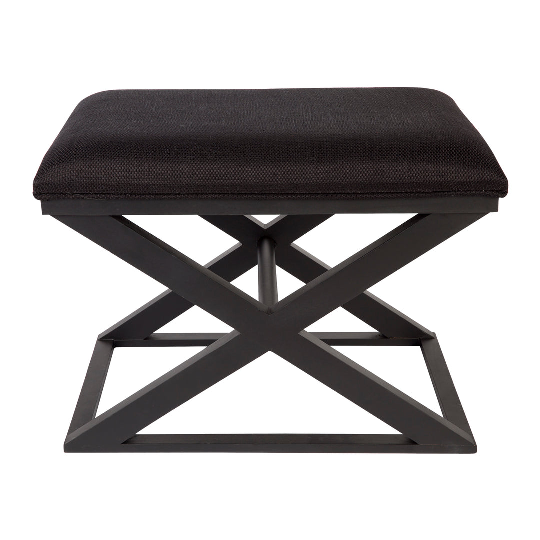 Spencer Black Timber Stool
