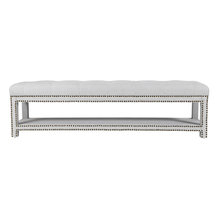 Serena Tufted Bench Ottoman