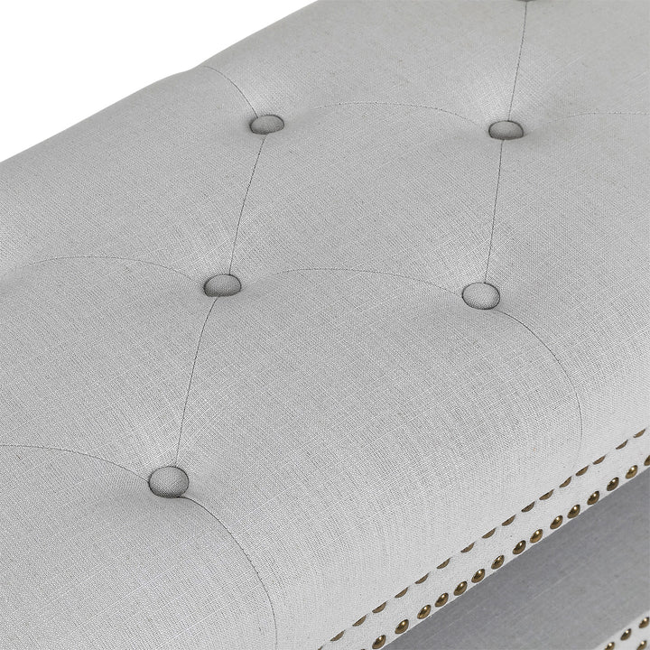 Serena Tufted Bench Ottoman