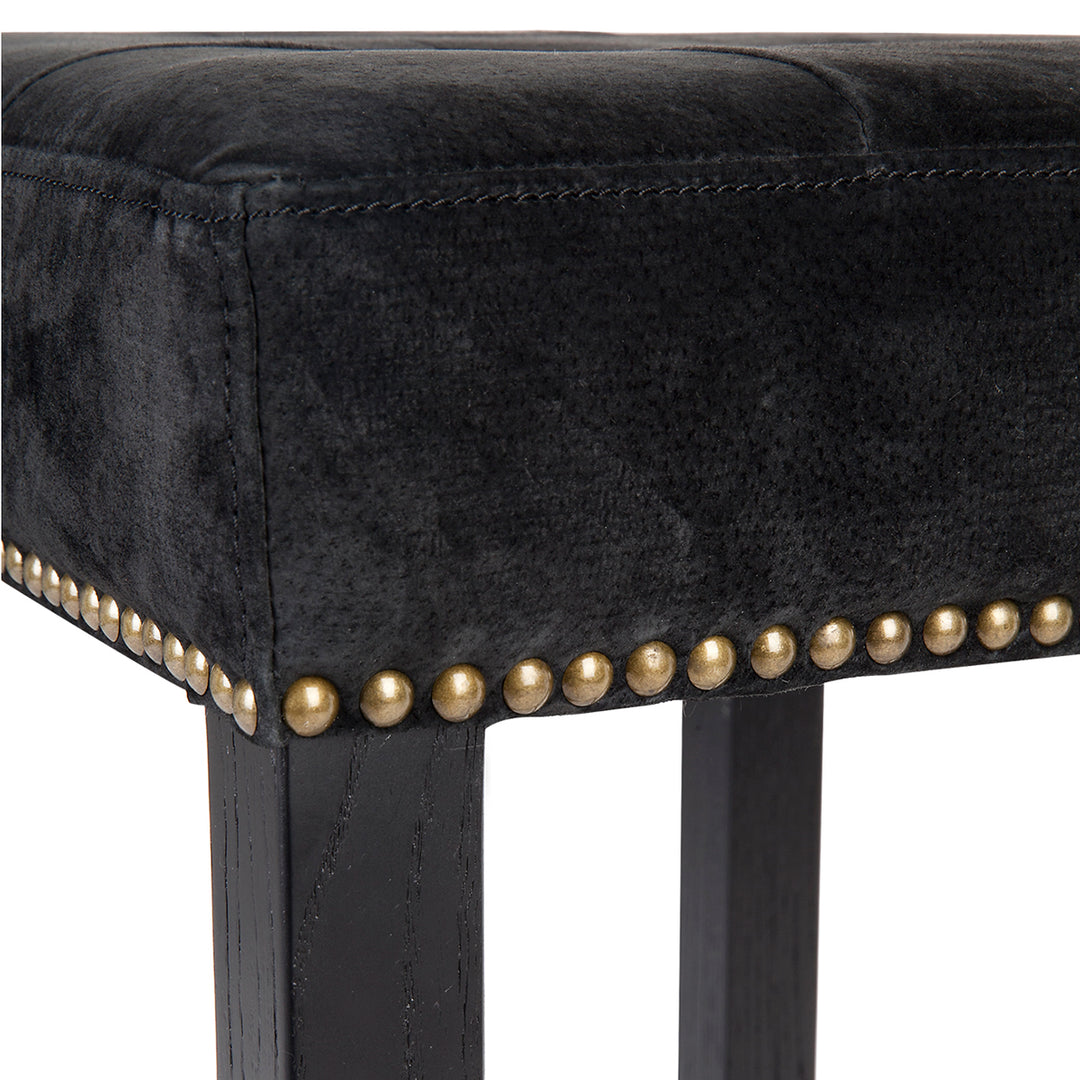 Canyon Black Kitchen Stool