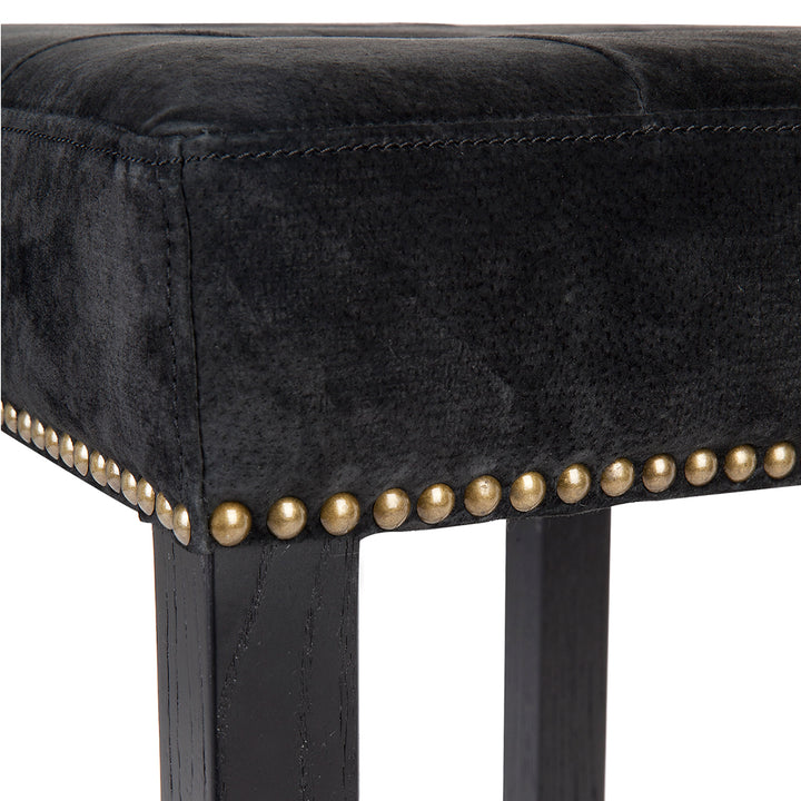 Canyon Black Kitchen Stool
