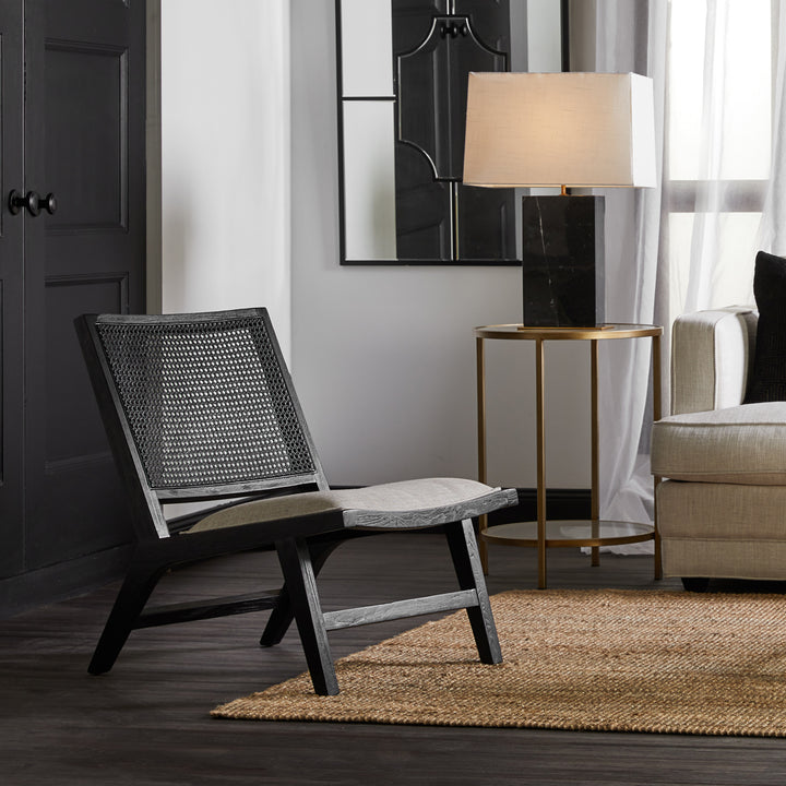 Cocktail Glass Round Side Table