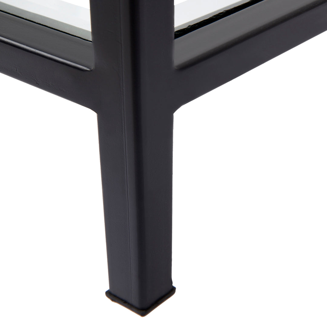 Cocktail Glass Square Side Table