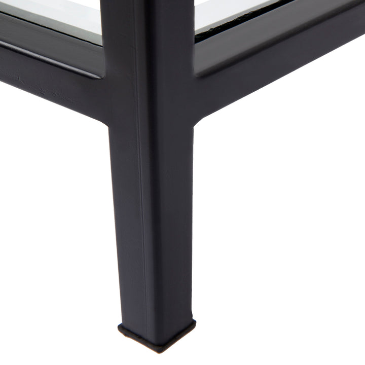 Cocktail Glass Square Side Table
