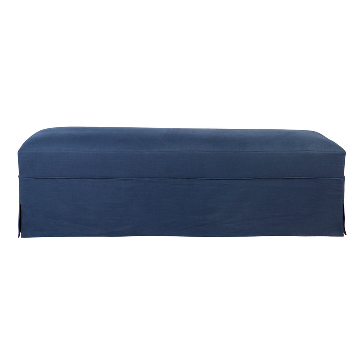 Brighton Slip Cover Bench Ottoman