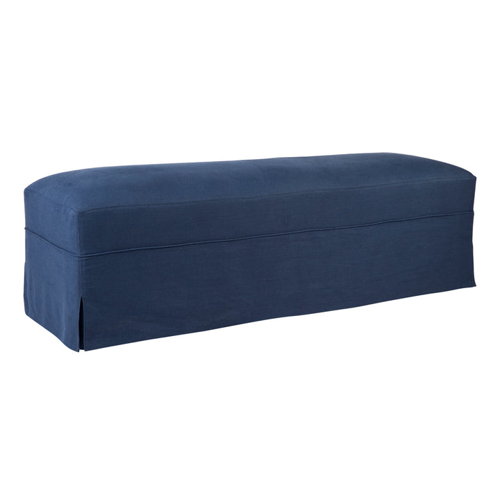 Brighton Slip Cover Bench Ottoman