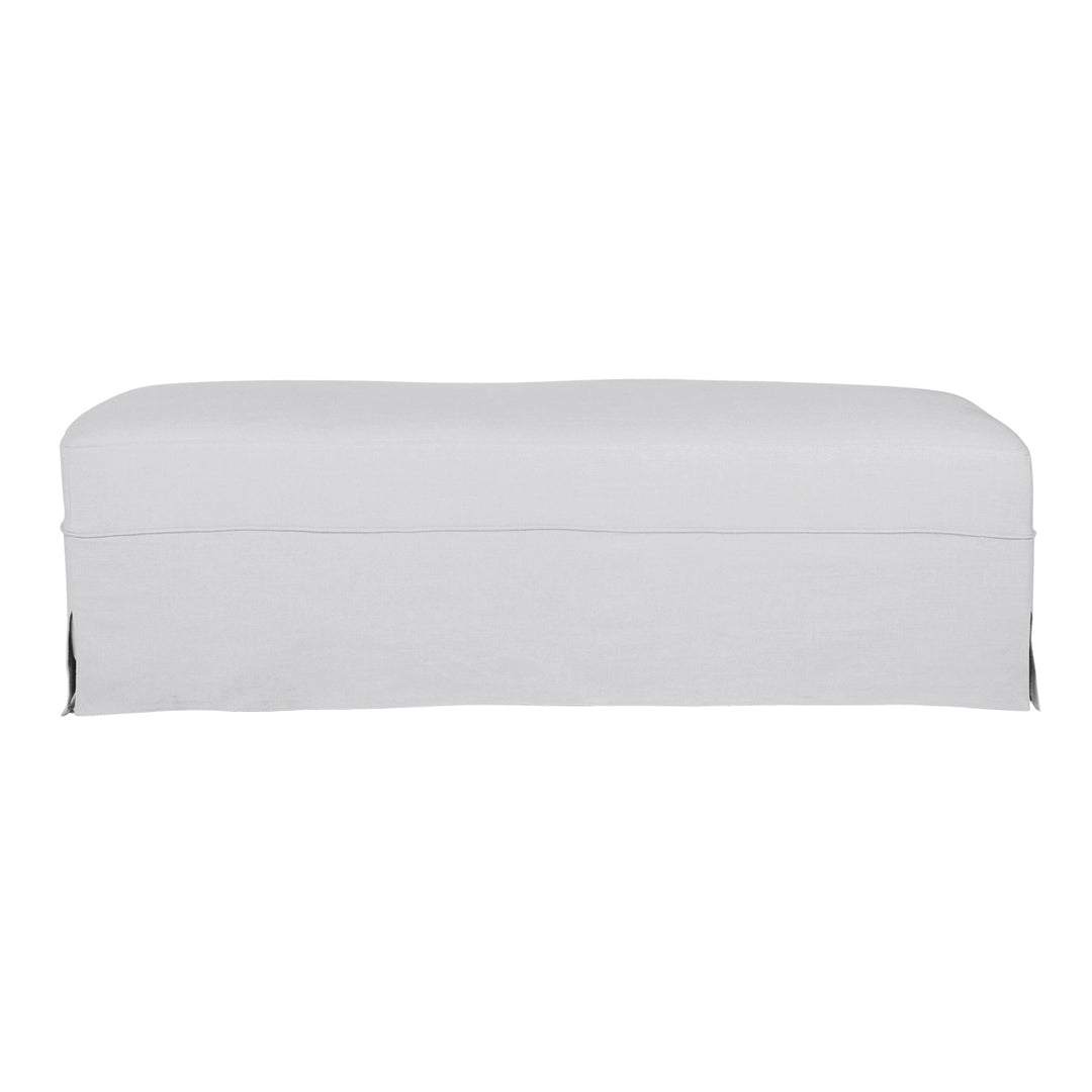 Brighton Slip Cover Bench Ottoman