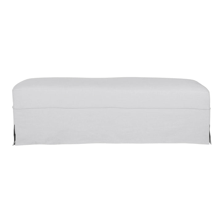 Brighton Slip Cover Bench Ottoman