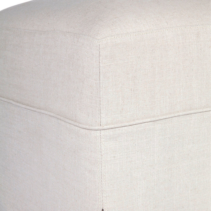 Brighton Slip Cover Bench Ottoman