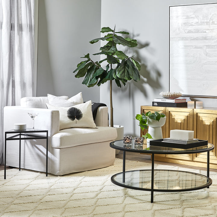 Birkshire Slip Cover Arm Chair