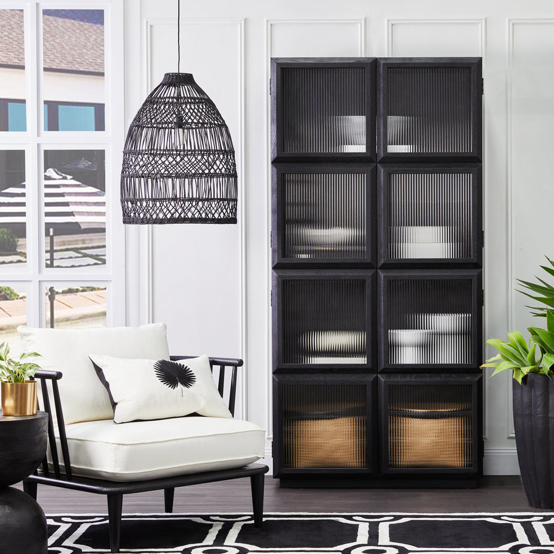 Pavilion Black Arm Chair