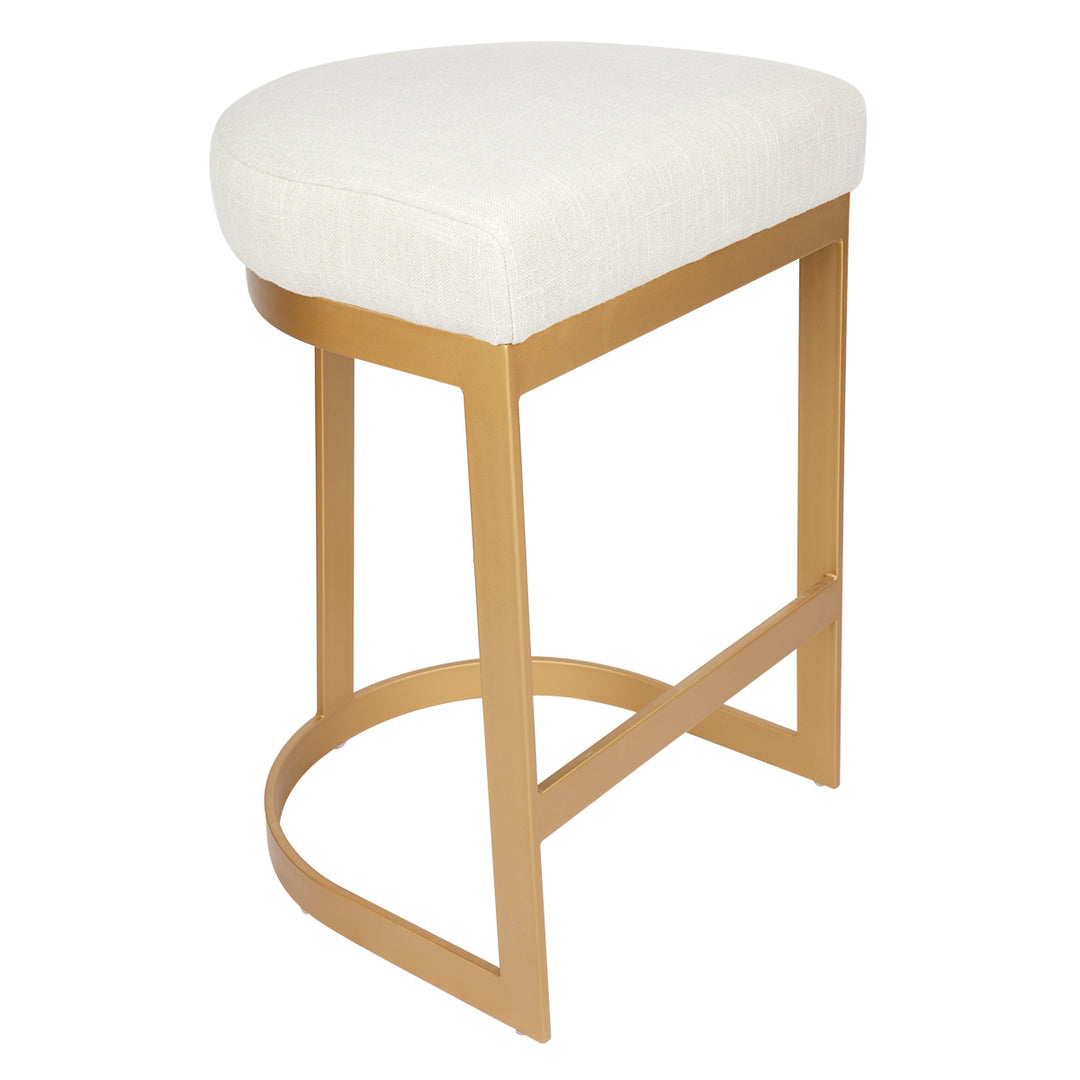 Brooke Brass Kitchen Stool