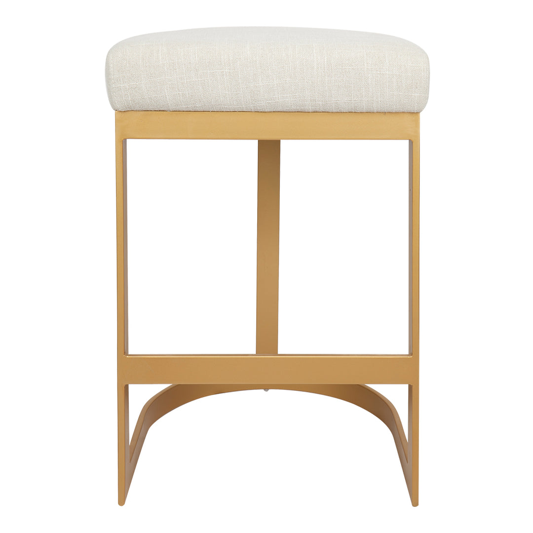 Brooke Brass Kitchen Stool