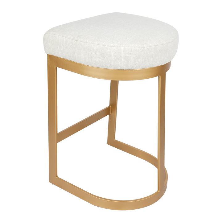 Brooke Brass Kitchen Stool