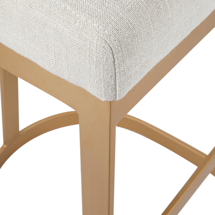 Brooke Brass Kitchen Stool