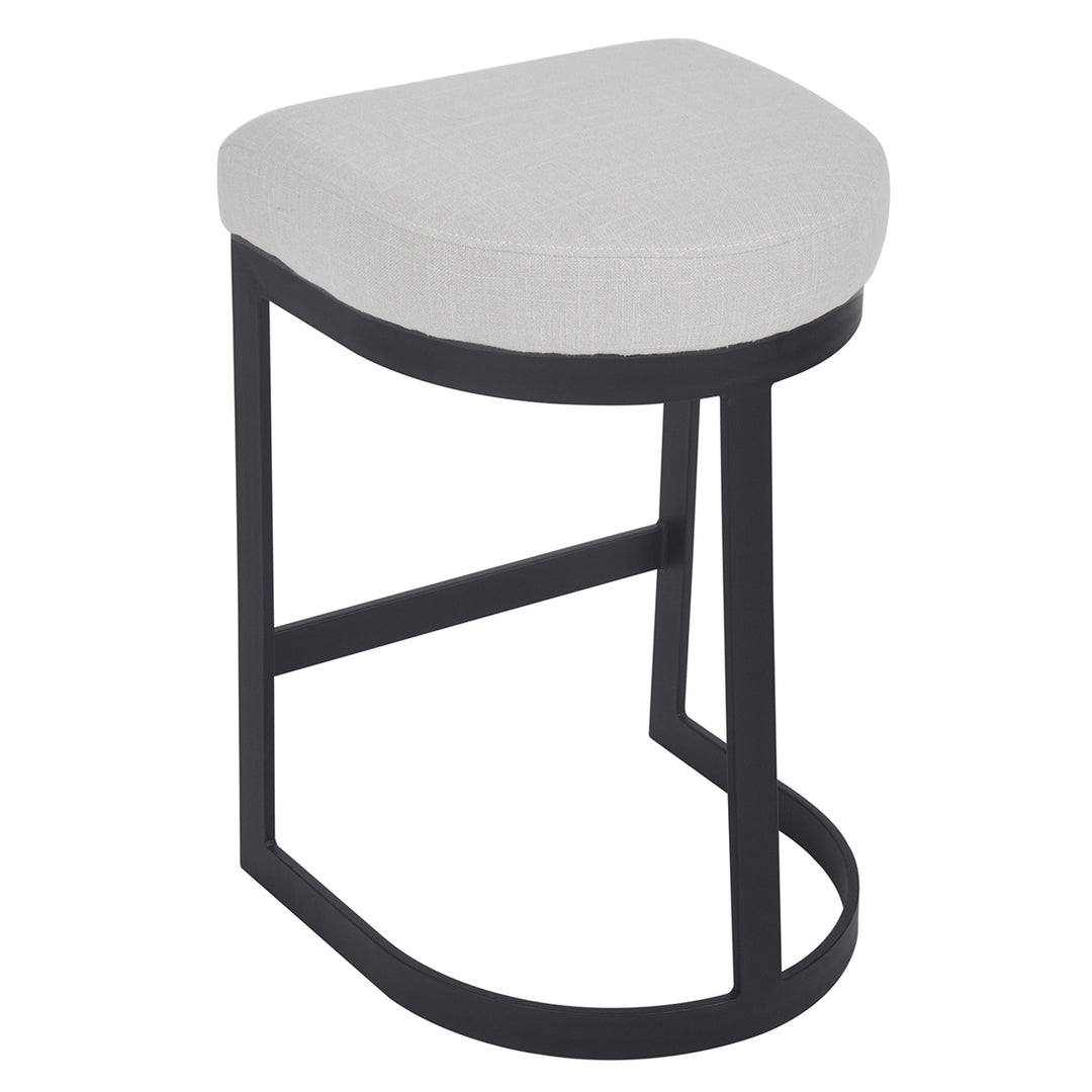 Brooke Black Kitchen Stool