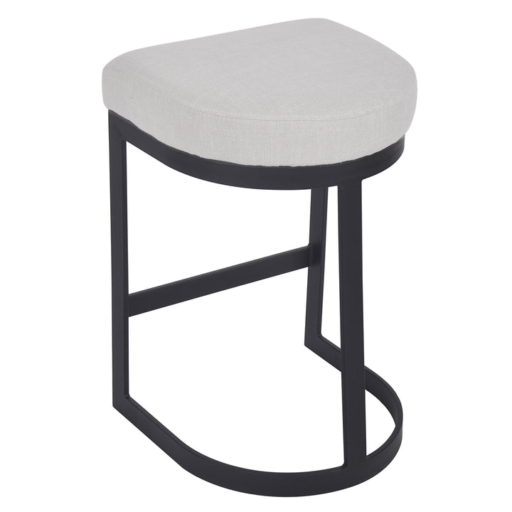 Brooke Black Kitchen Stool