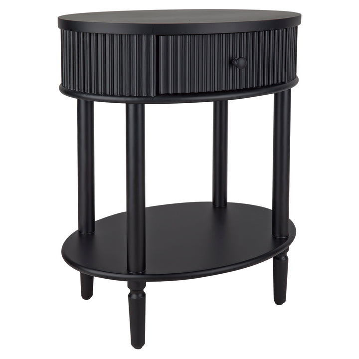 Arielle Oval Bedside Table
