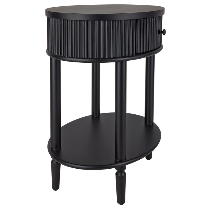 Arielle Oval Bedside Table
