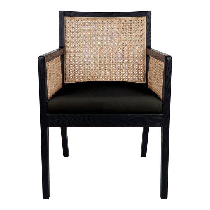 Kane Black Rattan Carver Chair