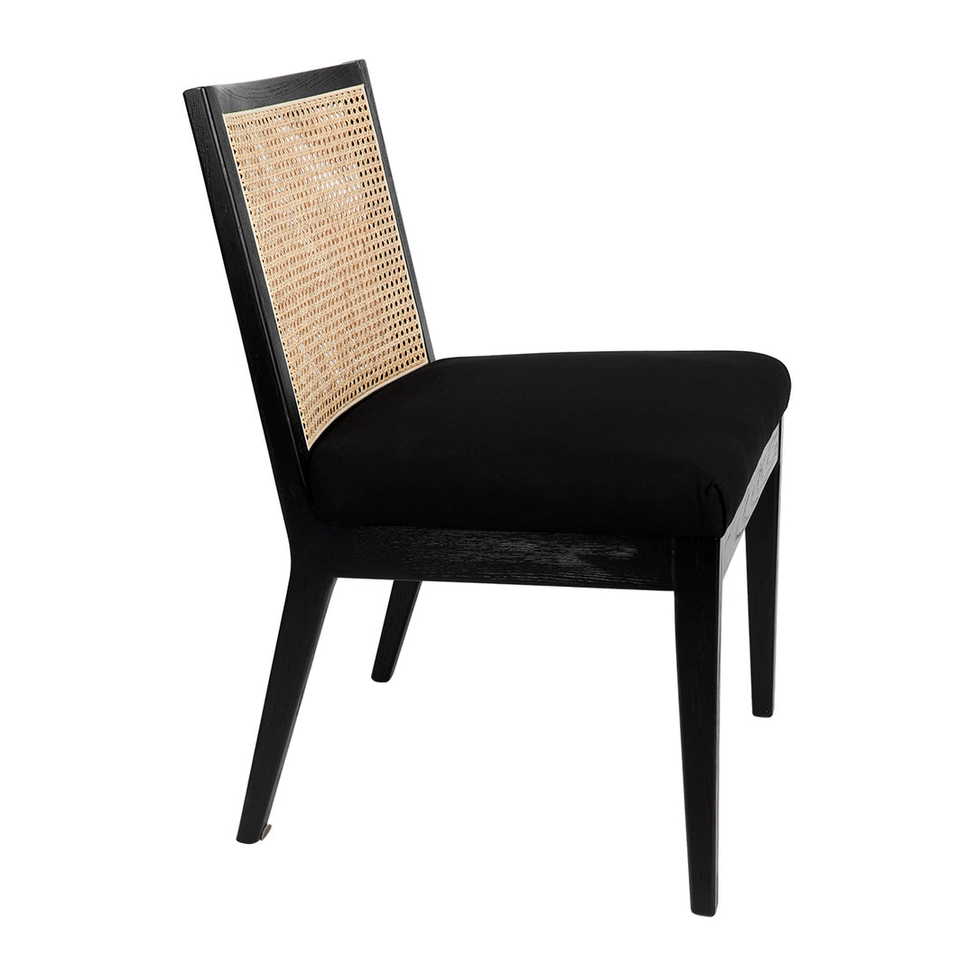 Kane Black Rattan Dining Chair