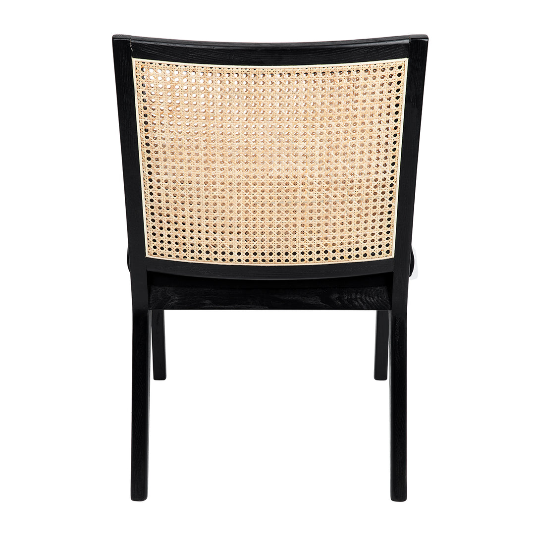 Kane Black Rattan Dining Chair