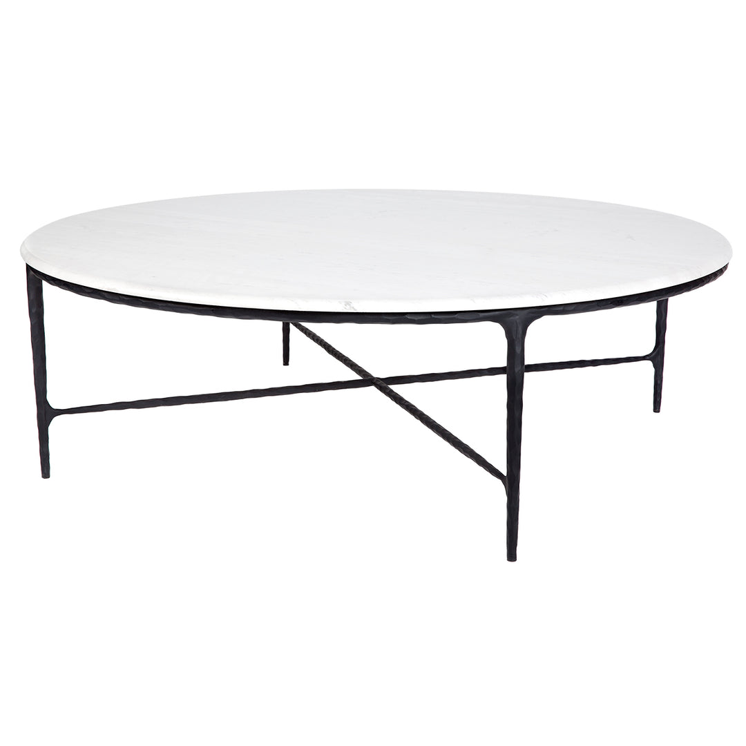 Heston Round Marble Coffee Table