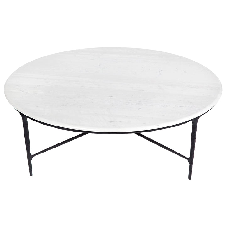 Heston Round Marble Coffee Table
